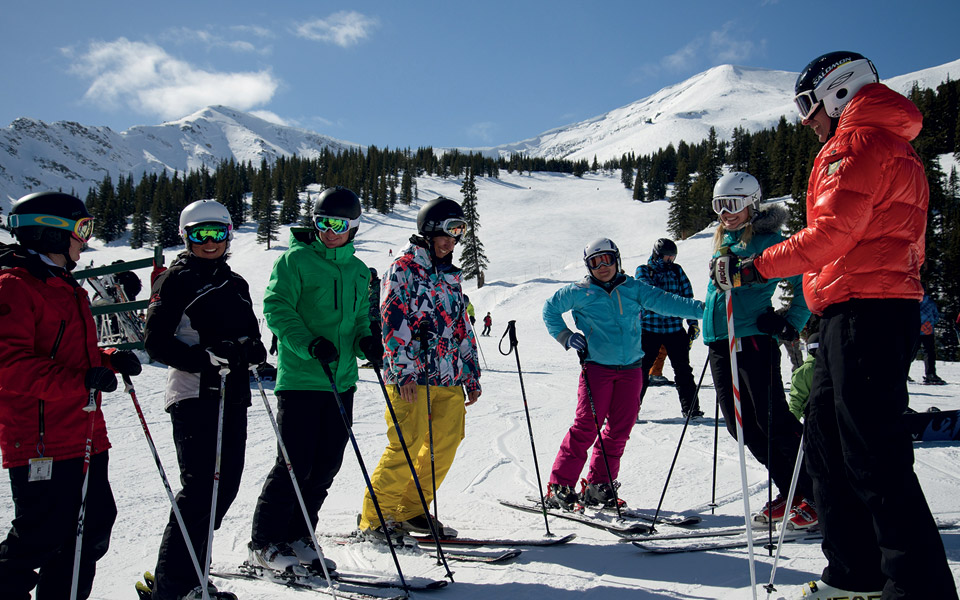 Ski Group at Marmot Basin