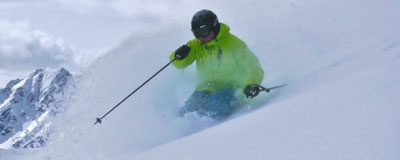 Skier in Canada