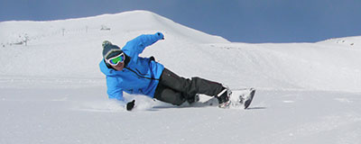Snowboarder in Canada